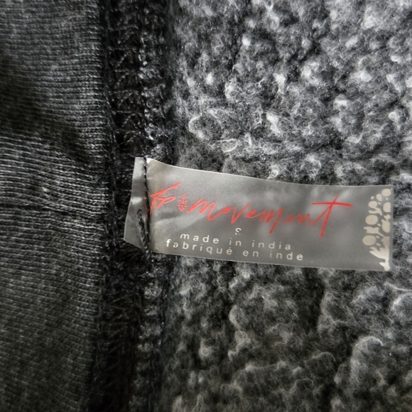 FP Movement by Free People Charcoal Oversize Hoodie - Picture 8 of 8